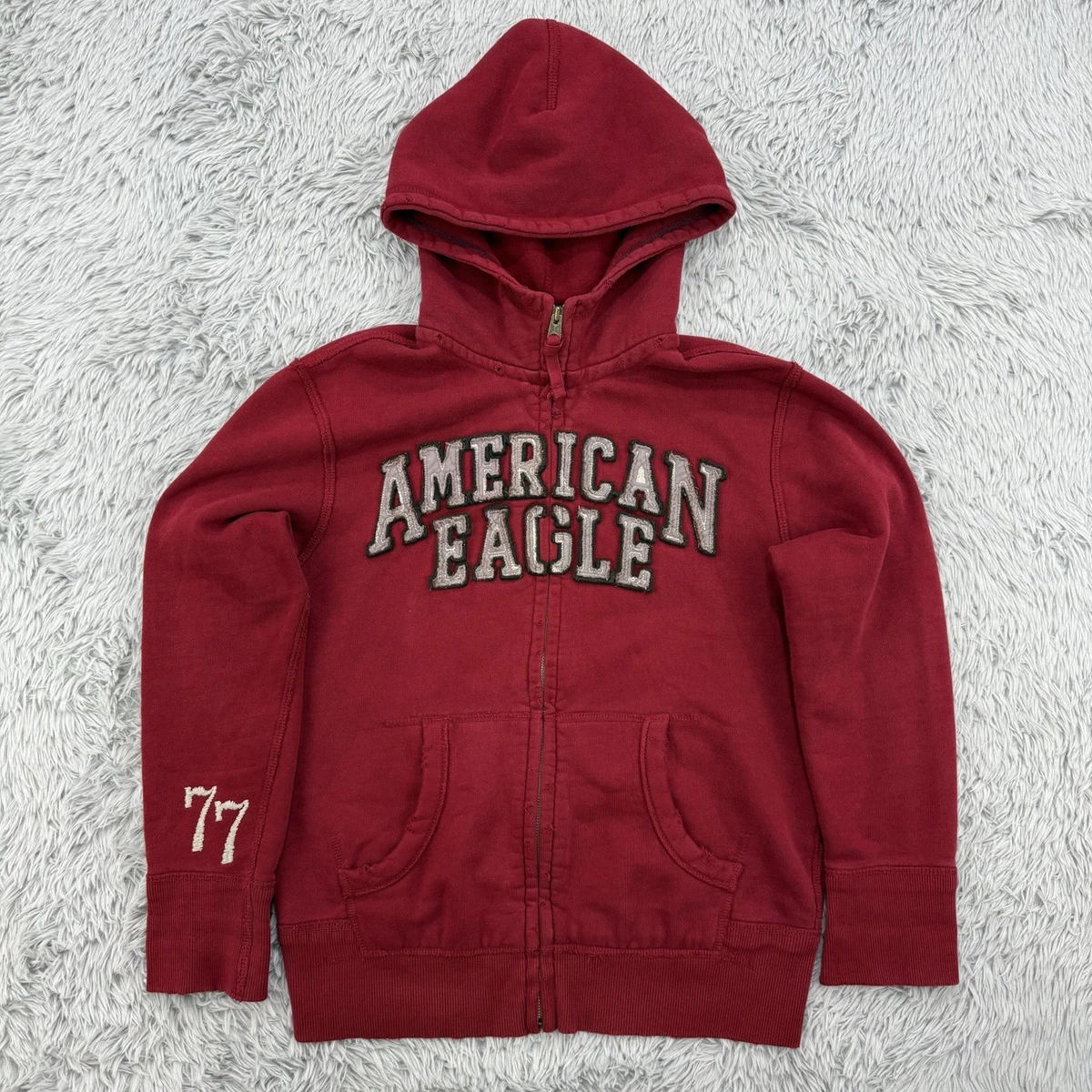 Preços baixos em Moletom American Eagle Outfitters Vermelho para