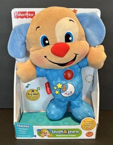 Fisher Price Ridere e Imparare Cucciolo Notturno Peluche Luci e Suoni Ninna Nanna - Foto 1 di 9