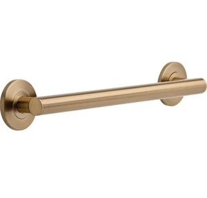 NUOVO Delta Contemporary 18" Grab Bar ADA 500lbs BRONZO CHAMPAGNE - 41818-CZ..R1W1 - Foto 1 di 6