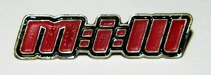 Mission Impossible III 3 Movie Logo Promo Emaille Metall Anstecknadel 2006 NEUWERTIG - Bild 1 von 1