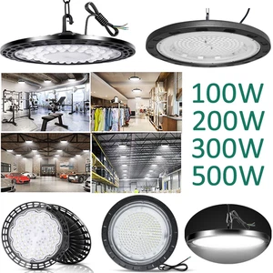 UFO LED Hallenbeleuchtung Industrielampe Hochregal Hallenstrahler Hallenlampe DE - Bild 1 von 27