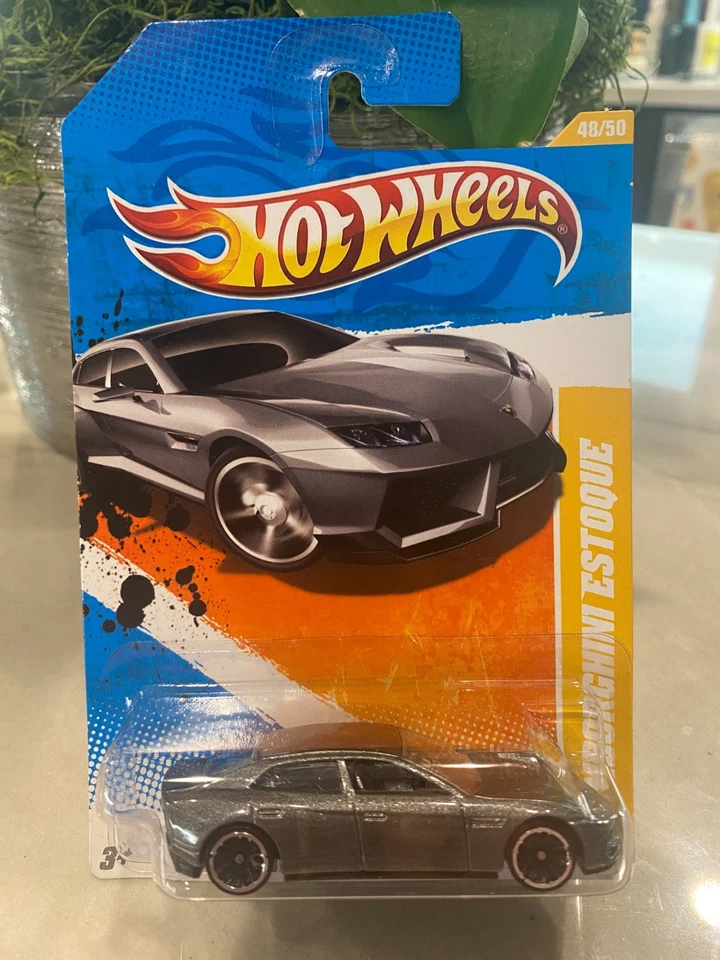 2011 Hot Wheels Lamborghini Estoque Argento Nuovi Modelli - Immagine 1 di 1