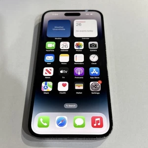 iPhone 14 Pro Max 128GB Black | AT&T Only | Fair Condition | Fully Working - Afbeelding 1 van 24