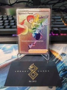 Korrinas Focus 174/163 - SWSH: Stili di Battaglia Segreta Rara - Pokémon TCG (NM) - Foto 1 di 1