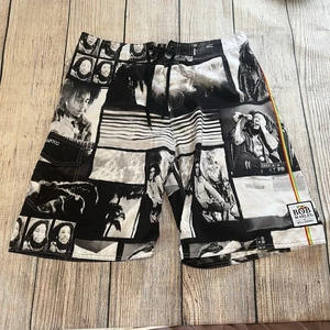 Billabong X Bob Marley Boardshorts Herren All Over Print Beach Herren 38 Reggae - Bild 1 von 13