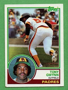 1983 Topps #482 Tony Gwynn Rookie RC en muy buen estado/excelente bien centrado HOF Padres - Imagen 1 de 2