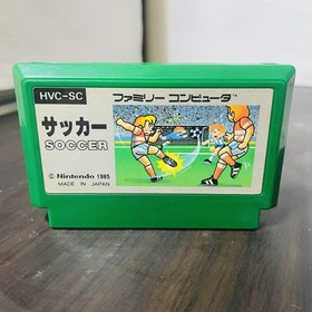 Soccer Nintendo Famicom NES Picture Cartridge Japanese Ver. 1985 HVC-SC Sports