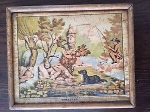 ANTIQUE 1864 PUZZLE 'FORAGING' BY JACOB SHAFFER – ONLY 1 REMAINING CIVIL WAR ERA