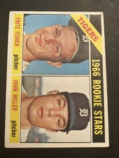 1966 Topps #209 Detroit Tigers Rookie Stars - Fritz Fisher / John Hiller