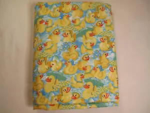 Rubber Duckies Kathy Hatch Designs BTY Cotton Sew Quilt Fabric MHS Licensing - Picture 1 of 5
