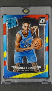 2017 2017-18 Panini Donruss Optic Red and Yellow 180 Terrance Ferguson RC Rookie