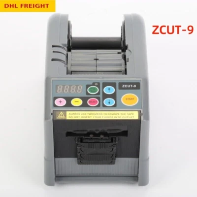MARKENLOS===>[无品牌] ZCUT-9 Automatische Bandspender Schneidemaschine 5 ~ 999mm Schnittlänge DE