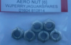 5/16" UNF  AEROTIGHT   AERO ALL METAL LOCKING NUTS X 6 - Picture 1 of 1