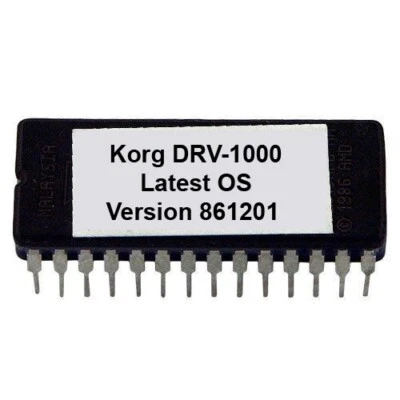 Korg DRV-1000 Latest OS Version 861201 ROM firmware upgrade EPROM update - Image 1 of 2