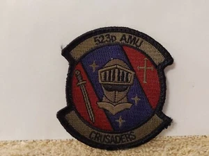 USAF 523nd Aircraft Maintenance Unit  F-111  subdued 3 x 2 1/2 inches - Picture 1 of 3