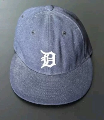 New Era 59Fifty DETROIT TIGERS Fitted Hat Size 7 1/8 MLB On Field Made In USA - Image 1 of 4