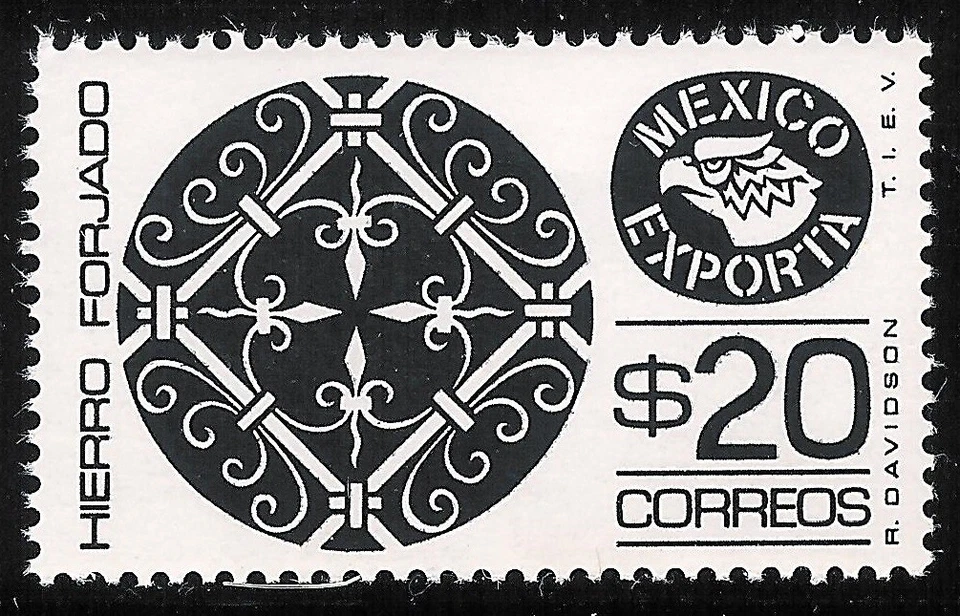 Papel pe093a México Exporta MNH 5 Sc#1127 Mc#1793Aaxl Et#ex093a 36,5 mm Foto 1 de 1