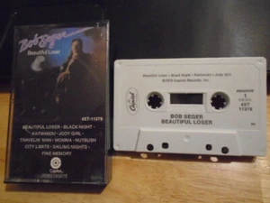 RARE OOP 1ST PRESS Bob Seger CASSETTE TAPE Beautiful Loser 1975 ike tina turner - Picture 1 of 2