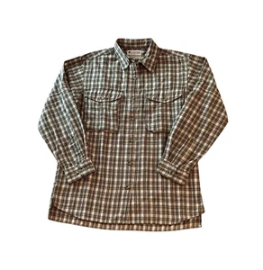 Camisa Columbia manga larga abotonada a cuadros para hombre talla M - Imagen 1 de 9