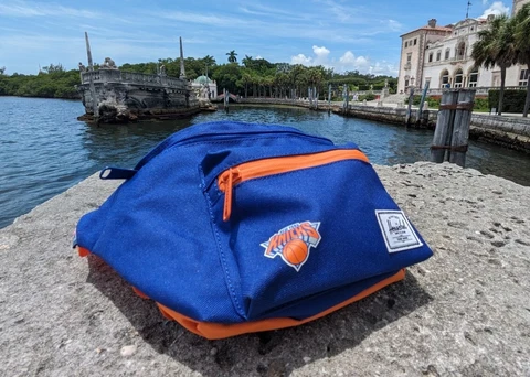 New York Knicks Hip Sack Fanny Pack Belt Bag Blue Orange Pouch Herschel Supply Cover