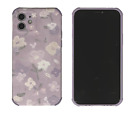 Painting Effect Floral Purple Iphone Case-Iphone X/Xr/Xs/Xs, Iphone 11/12 Pro Ma