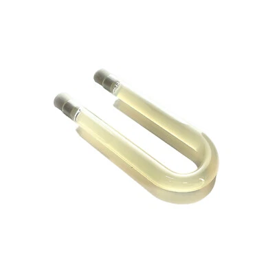 Lab Borosilicate Salt Bridge  ID of  U Tubes 35mm Height 130mm Tube OD  15mm - Image 1 of 2