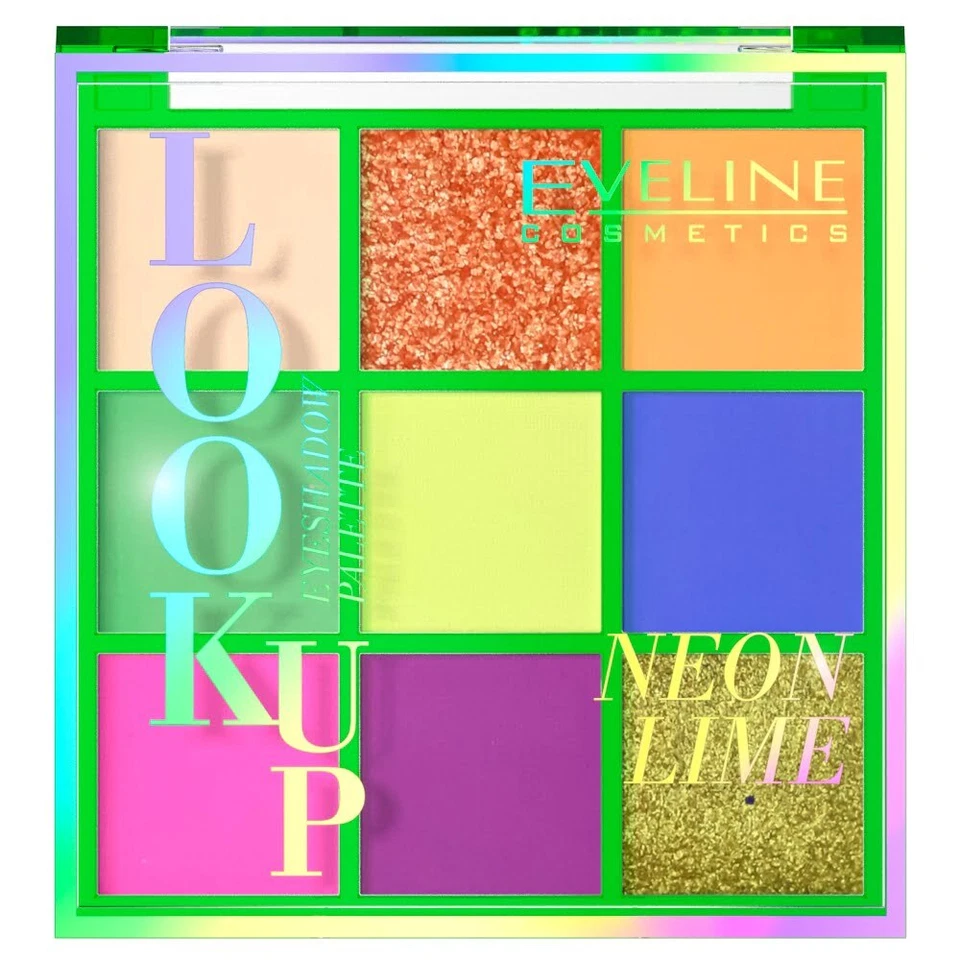 5903416037934 Eveline Cosmetics Look Up paleta 9 cieni do powiek Neon Lime 10.8g - Bild 1 von 1