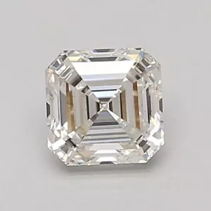 1.06 Cts ASSCHER Cut IGI Certified Lab Grown CVD Diamond F Color VS2 Clarity - Picture 1 of 11