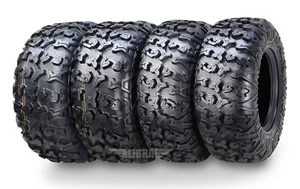 Set 4 Premium Free Country ATV / UTV Neumáticos 24x8-12 y 24X10-11 8PR w / Scuff Guard - Imagen 1 de 6