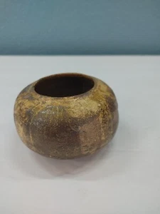 Vintage handgefertigter Tontopf signiert Maria 1975 - Bild 1 von 6