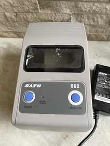 Sato CG2 Label & Barcode Printer - Picture 1 of 8
