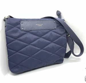 Radley London Charleston Navy Blue Quilted Crossbody Bag - Picture 1 of 8