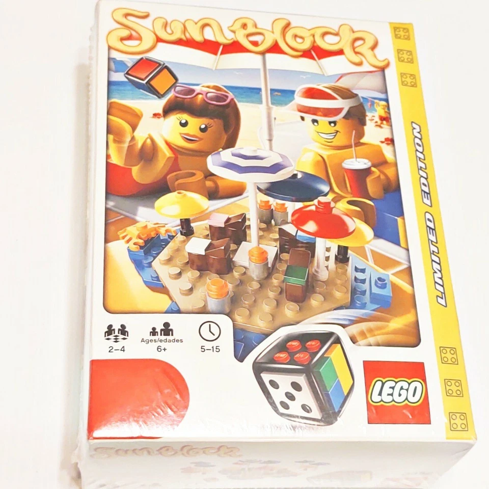 Lego Games Sunblock Limited Edition 3852 Rare  - Image 1 of 4