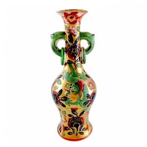 Rare early Mason’s vase, mock Chinese mark, dragons and elephant handles c. 1800 - Picture 1 of 18