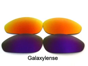 Galaxy Replacement Lenses For Oakley Straight Jacket Purple&Red Polarized (1999) - Picture 1 of 5