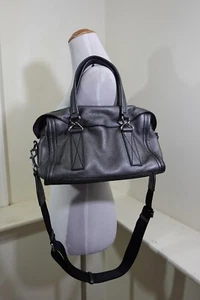 Borsa a tracolla Marc Jacobs argento pelle metallizzata fashion designer - Foto 1 di 18