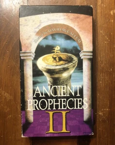 Ancient Prophecies II 2 David McCallum VHS Tape Paul Solomon 1994 Countdown - Picture 1 of 4