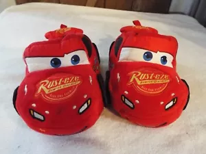 Cars Lightening McQueen Pixar/Disney Kids Size 5/6 House Shoes Pre-Owned - Picture 1 of 8
