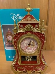 Disney Lady and the Tramp Clock Premium Gorgeous Swing Clock Red - Picture 1 of 7