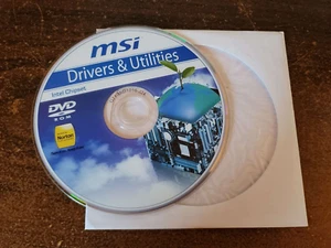 MSI Drivers & Utilities AMD Chipset DVD Rom - Picture 1 of 1