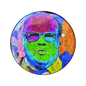 Chris Farley Andy Warhol Disneyland 3" Button Pinback Disney World Art Pin - Picture 1 of 4