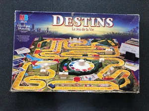 Destins le jeu de la vie 1994 MB jeux incomplet - Imagen 1 de 10