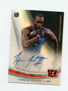 2013 Topps Platinum Rookie RC Autograph Auto Refractor Tyrone Goard *64741 - Bild 1 von 1