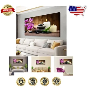 Vibrant Butterfly Orchid Flowers Wall Art - Perfect for Home and Office Decor - Picture 1 of 11