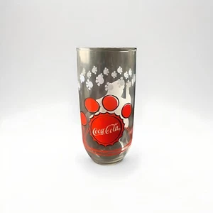 Vintage Coca Cola 1999 Polar Bear Paws Glass A Timeless Classic For Coke Lovers - Picture 1 of 8