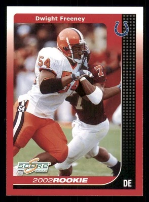 2002 Score #299 Dwight Freeney RC - Image 1 of 2
