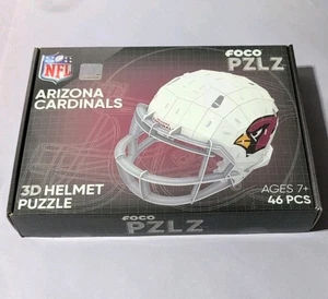 FOCO PZLZ NFL ARIZONA CARDINALS 3D HELMET PUZZLE 46 PIECES - Picture 1 of 3