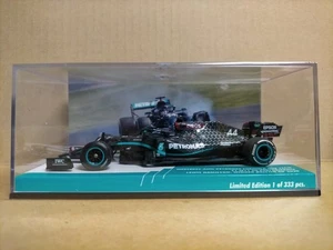 PMA 1/43 MERCEDES W11 #44 HAMILTON 2020 British GP Winner Ltd 333 nuovo - Foto 1 di 6