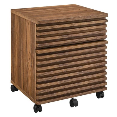 MODWAY Render Wood File Cabinet