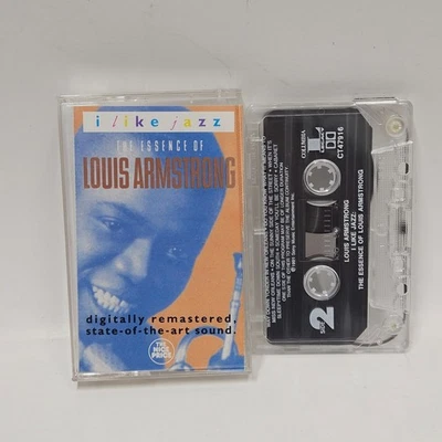 Louis Armstrong I Like Jazz: The Essence of Cassette Tape 1991 CT47916 VG+ - Image 1 of 3
